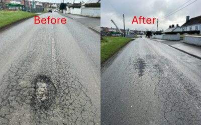 Marlbog Road Pothole
